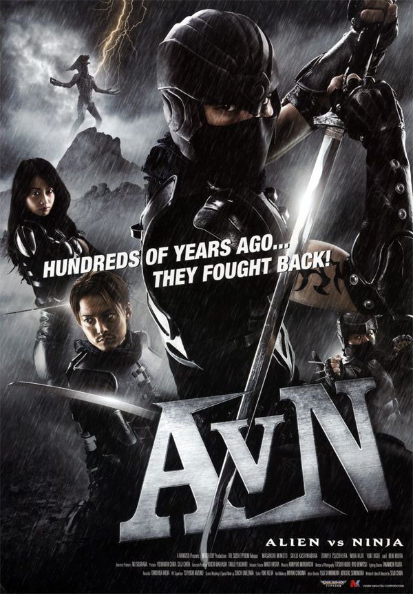 AVN Alien vs Ninja promo movie poster AFM 2009.jpg